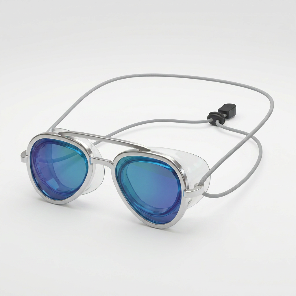Retro Sunglass Swimming Goggles