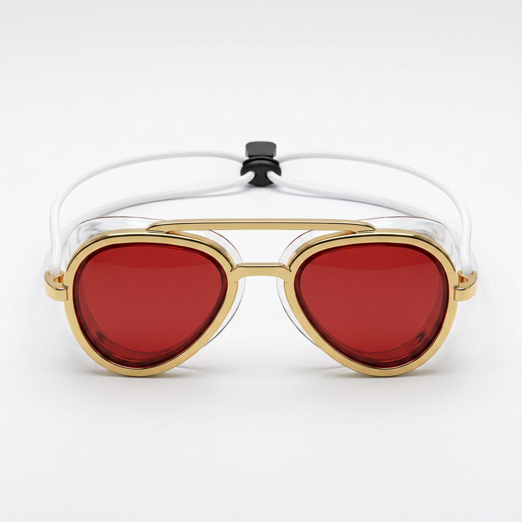 Retro Sunglass Swimming Goggles